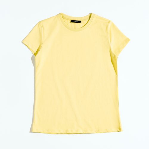 Βasic T-shirt Lumina με Στρογγυλή Λαιμόκοψη