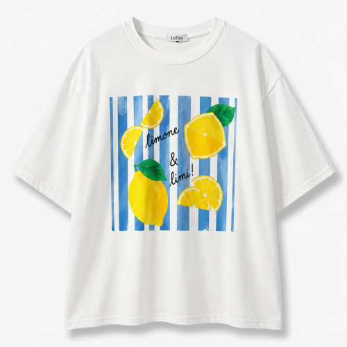 Oversized T-Shirt Lemon Vibes